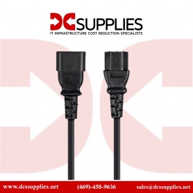 StarTech.com PXT1001410 10 ft 14 AWG Computer Power Cord Extension - C14 to C13
