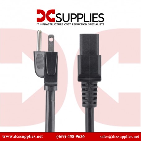 StarTech.com PXT515C19143 3ft Heavy Duty 14 AWG Computer Power Cord - NEMA 5-15P to C19