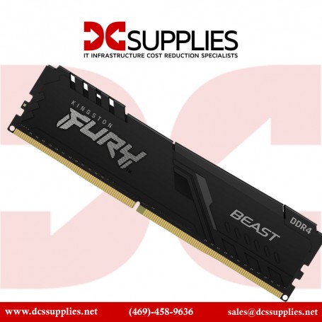 Kingston KF548C38BBK2-64 Technology 64GB 4800MHZ DDR5 CL38 DIMM Kit Of 2 Fury Beast Black