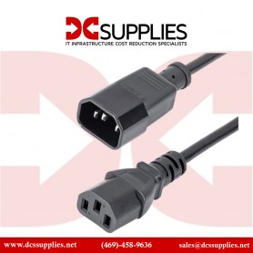 StarTech.com PAC10010PK Computer Power Cord 10 Pack - 1 ft. C14 to NEMA 5 15R Adapter