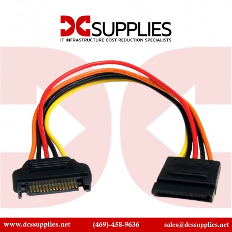 StarTech.com SATAPOWEXT12 12 inch 15 pin SATA Power Extension Cable - SATA Power Extender