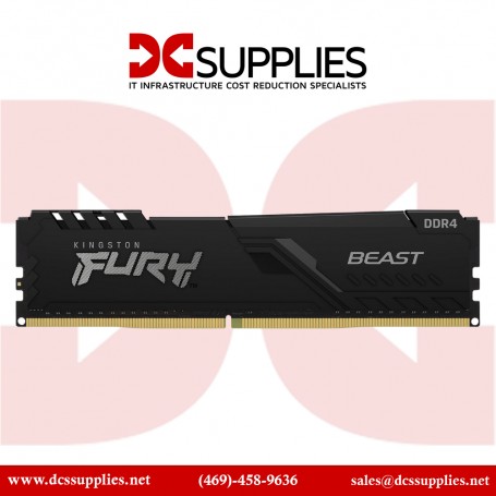 Kingston KF548C38BB-32 Technology 32GB 4800MHZ DDR5 CL38 DIMM Fury Beast Black