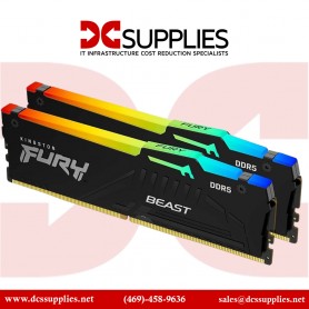 Kingston KF560C40BBAK2-16 Technology 16GB 6000MT/S DDR5 CL40 DIMM Kit Of 2 Fury Beast RGB