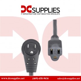 StarTech.com RTPAC1013 3FT Power Extension Cord Rotating NEMA 5-15P to NEMA 5-15R