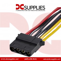 StarTech DSATPMOLP4 Dual SATA to LP4 Power Adapter 18AWG