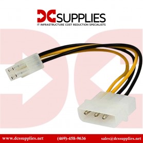 StarTech.com EPS48ADAP 6 inch 4 to 8 Pin EPS Power with LP4 Cable Adapter-F M