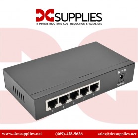 Tripp Lite NG5P 5-Port 10/100/1000 Mbps Desktop GbE Unmanaged Switch with Plastic Housing