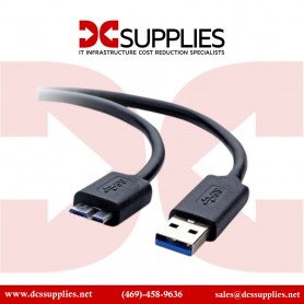 Belkin F3U166B03 3FT Cable USB A USB Micro B-Pro & USB 3.0 Cable