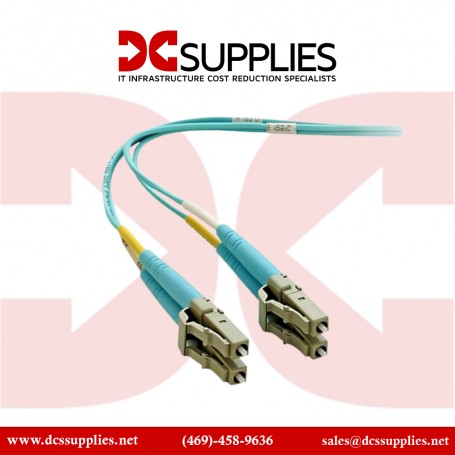 Belkin F3F004-01M 1M Fiber MMF Aqua LC/LC 50/125 OM4 Patch Cable