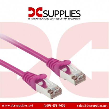Belkin A3L791-02-PNK 2FT CAT5E Pink UTP RJ45 M/M Patch Cable