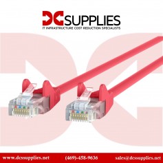 Belkin A3L791-07-RDS Cable CAT5E UTP RJ45M/M 7 Gray/Red Patch