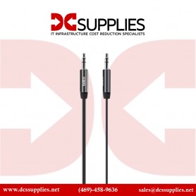 Belkin AV10127TT03-BLK MIXIT Aux Cable 3ft Black