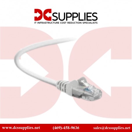 Belkin A3L791-03-S CAT 5e RJ45 Patch Cable 3-Ft Gray Snagless