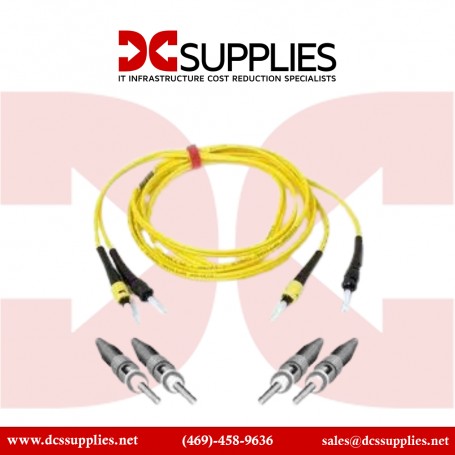 Belkin F2F80200-03M 3M Duplex Fiber Optic Cable ST/ST 8.3/125