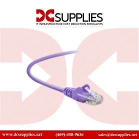 Belkin A3L791-07-PUR-S CAT 5e RJ45 Patch Cable 7-Ft Purple Snagless Connector RoHS