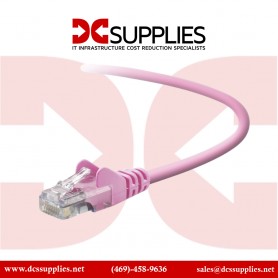 Belkin A3L791-07-PNK CAT 5e RJ45M/RJ45M Patch Cable 7-Ft Pink Snagless