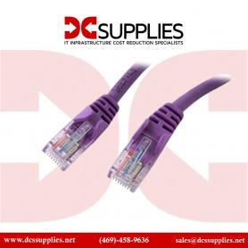 Belkin A3L791-08-PUR CAT 5e RJ45 Patch Cable 8-Ft - Purple
