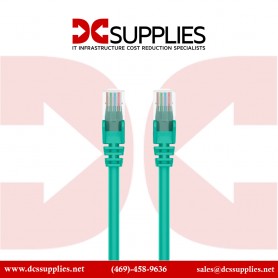 Belkin A3L980-100-GRNS CAT6 Snagless Patch Cable-RJ45M/RJ45M 100FT Green