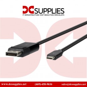 Belkin B2B103-06-BLK USB Type-C to DisplayPort Cable (6FT)