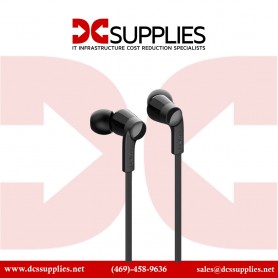 Belkin G3H0001BTBLK Rockstar Headphones with Lightning Connector - Black