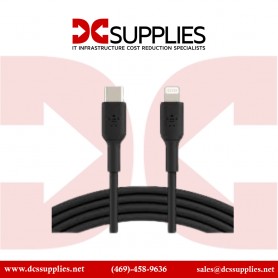 Belkin CAA002BT1MBK BoostCharge Braided Lightning to USB-A Cable (3.3ft Black)