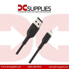 Belkin CAA002BT2MBK BoostCharge Braided Lightning to USB-A Cable (6.6ft Black)