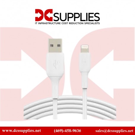 Belkin CAA002BT1MWH Boost Charge Braided Lightning Cable - 3.3ft/1M