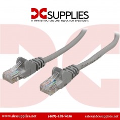 Belkin A3L791-10-H-S Cat5e STP Snagless Patch Cable Gray 10ft
