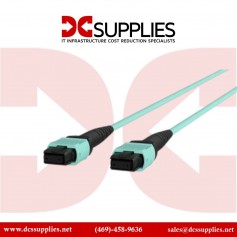 Belkin F2CF006-3M MTP to MTP MPO Fiber Optic Cable 40GbE, OM3 Plenum