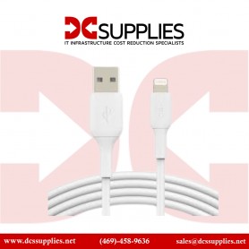 Belkin CAB001BT2MWH Boost Charge USB Type-A to C Cable (6.6ft White)
