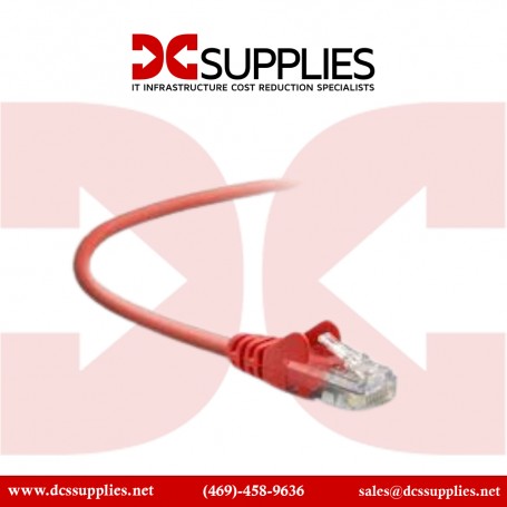 Belkin A3L980-25-RED 25FT CAT6 Red UTP RJ45 M/M Patch Cable