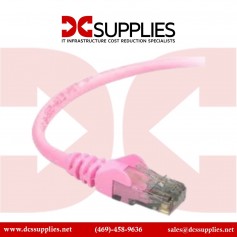Belkin A3L980-02-PNK-S 2ft CAT6 UTP Patch Cable RJ45 M/M Pink