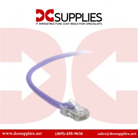 Belkin A3L980-06INPURS 6 inch CAT6 UTP Patch Cable RJ45 M/M Purple