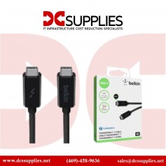 Belkin F2CD081BT1M-BLK Thunderbolt 3 Cable 1M Black 20 Gbps