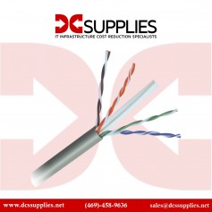 Belkin A7L704-1000PU-P 1000F CAT6 Solid Bulk Cable 4PR 23AWG Purple