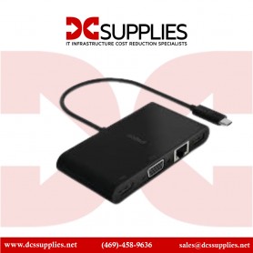Belkin AVC004BK-BL USBC Multimedia+Charge Adapter 100W