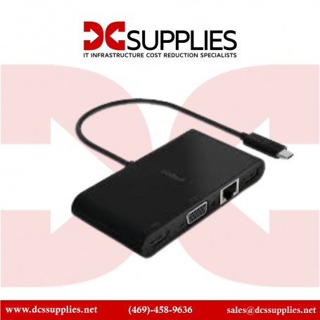 Belkin AVC004BK-BL USBC Multimedia+Charge Adapter 100W