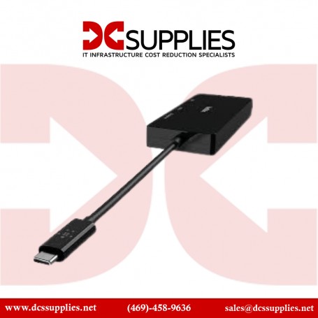 Belkin AVC003BK-BL USB Type-C to DisplayPort, HDMI, VGA, and DVI Adapter