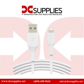 Belkin CAA001BT2MWH BOOST CHARGE Lightning cable - Lightning / USB - 2 m