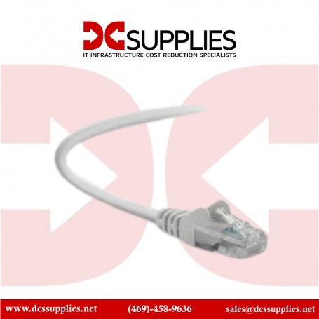 Belkin A3L791BT02M-S 2M CAT5E Gray Snagless UTP RJ45 M/M Patch Cable Clamshell