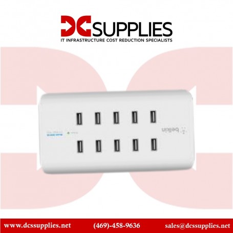 Belkin B2B139 10 Port Rockstar USB Charging Station Umap SKU Belkin B2B139 10 Port Rockstar USB Charging Station Umap SKU