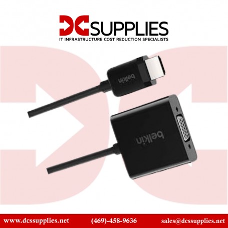 Belkin AV10170BT HDMI to VGA Adapter with Micro-USB Power Retail Box