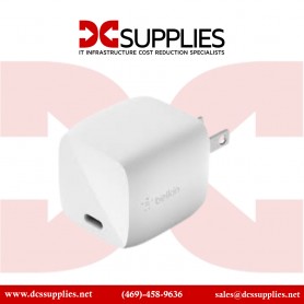 Belkin WCH001DQ1MWH-B6 BOOST CHARGE 30W USB-C GaN Wall Charger + USB-C Cable