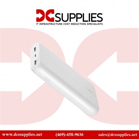 Belkin BPB003BTWT 20K Power Bank 15W USBC In USBA Out White