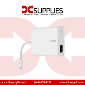 Belkin B2B165BT Ethernet+ Power Adapter with Lightning Conectr 03RETAIL Box