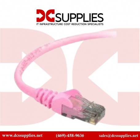 Belkin CE001B02-PNK-S 2FT CAT6 UTP Patch Cable Snagless Pink