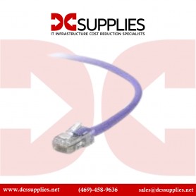 Belkin CE001B02-PUR-S 2FT CAT6 UTP Patch Cable Snagless Pur