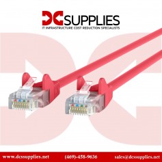 Belkin CE001B06-RED-S Ethernet Cable Red CAT6 Slim Gigabit Snagless UTP