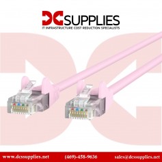 Belkin CE001B20-PNK-S Ethernet Cable Pink CAT6 Slim Gigabit Snagless UTP