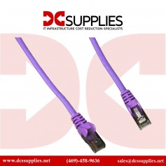 Belkin CE001B03-PUR-S Ethernet Cable Purple CAT6 Slim Gigabit Snagless UTP